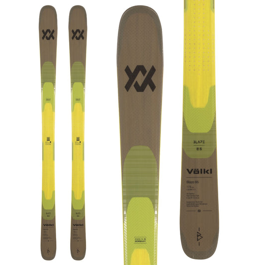 Völkl Blaze 86 Skis + Vmotion Bindings 2025