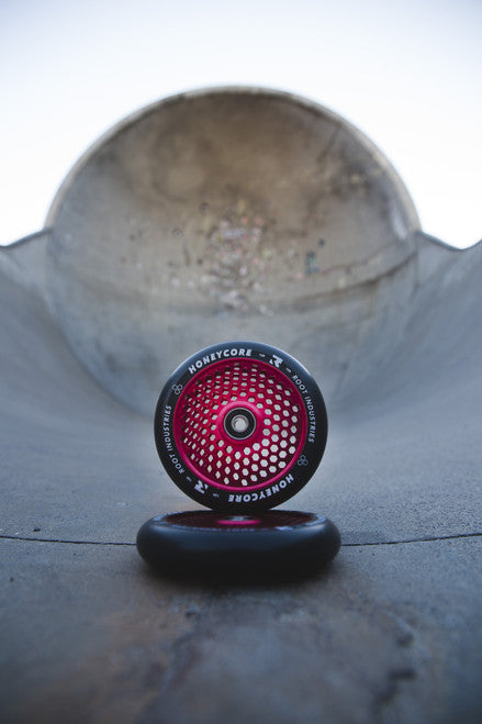 Honeycore Wheels | Black / Red