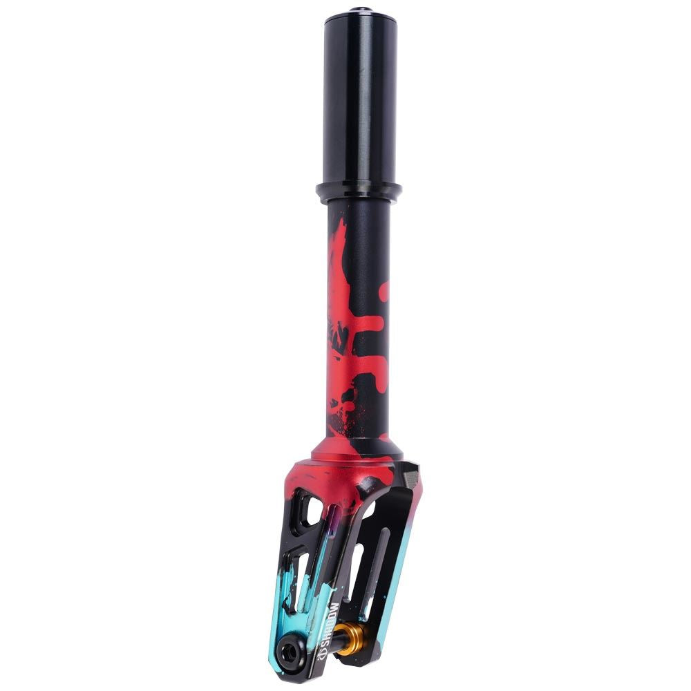 Oath Shadow IHC Scooter Fork - Black/Teal/Red