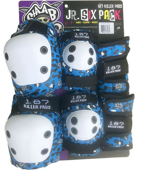 187 Killer Pads JR Six Pack – Demo Sport