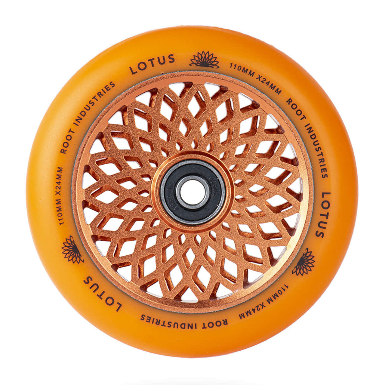 Lotus Wheels | Orange / Orange