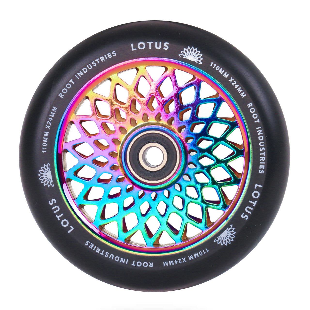 Lotus Wheels | Black / Rocket Fuel